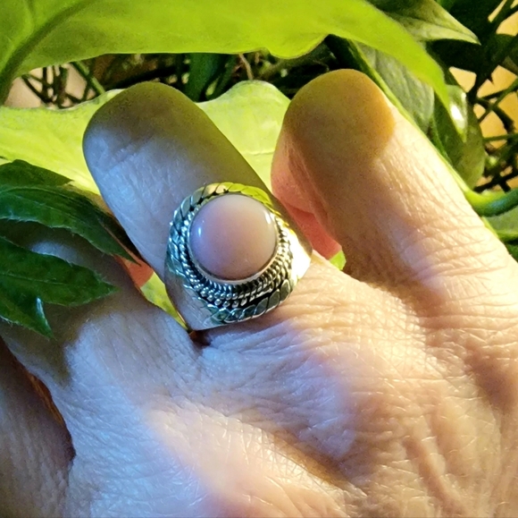 🌸 SS Pink Opal Ring - Picture 6 of 13